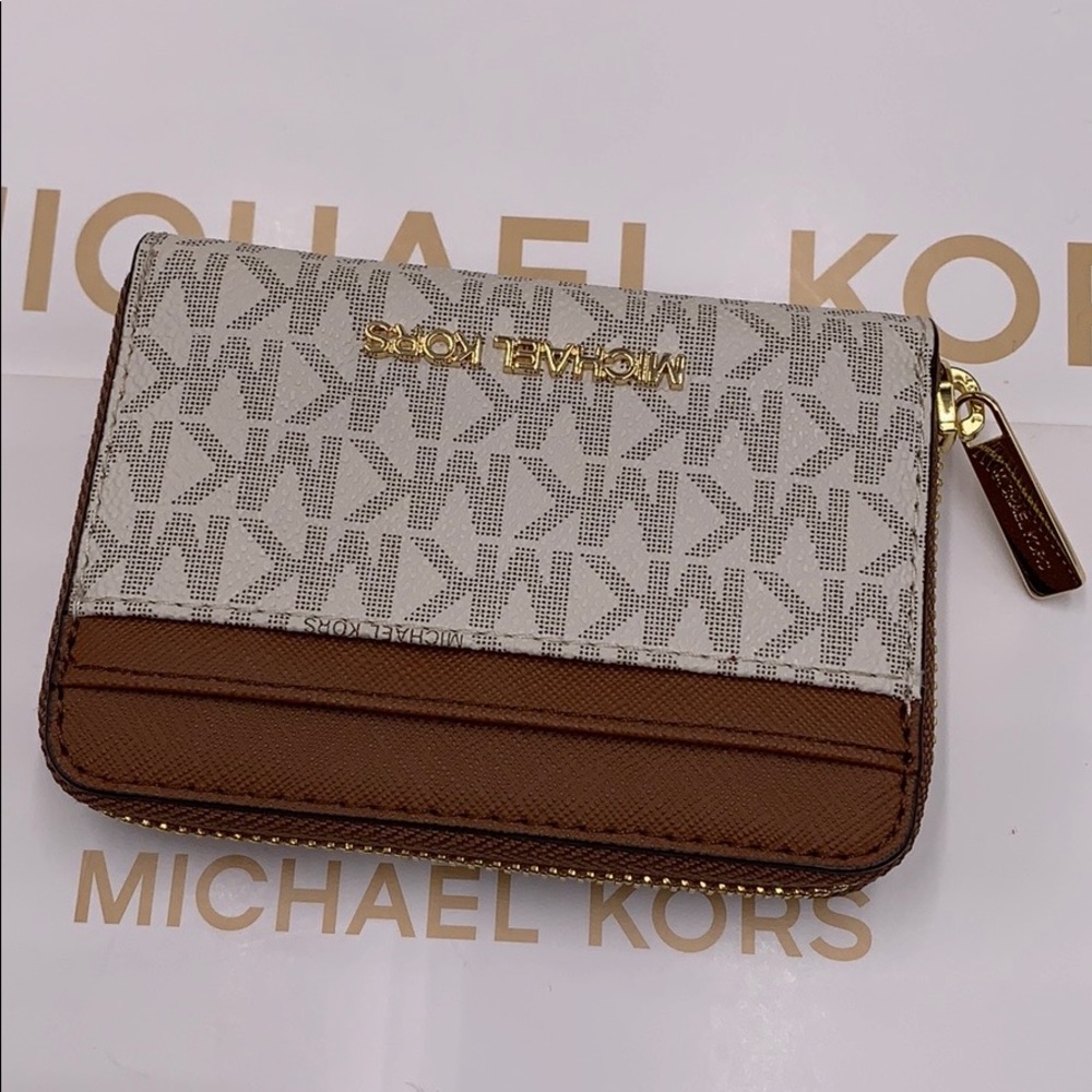 MICHAEL KORS JET SET TRAVEL MD ZA CARD CASE - Picture 8 of 16